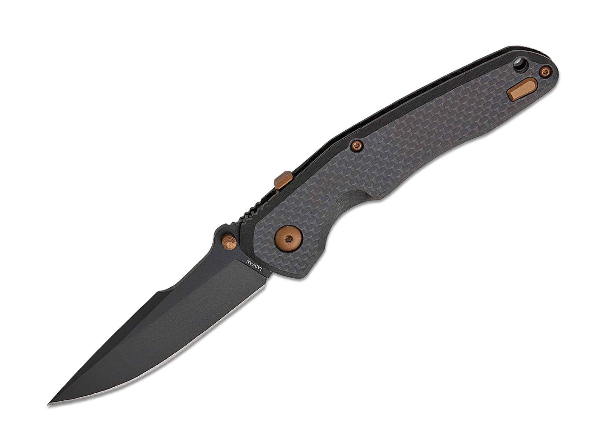 Briceag Spartan Blades Soter S35VN CF FDE Pineland Cutlery, Inc- EDC, CF