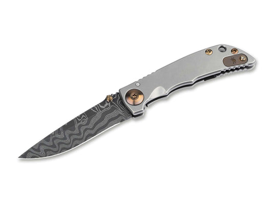 Briceag Spartan-Harsey Folder 3.25 Pineland Cutlery, Inc- Damasc, Titan