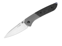 Briceag Spitfire S35VN Grey Ti CF Kizer- Lama S35VN, Maner Titan-Carbon