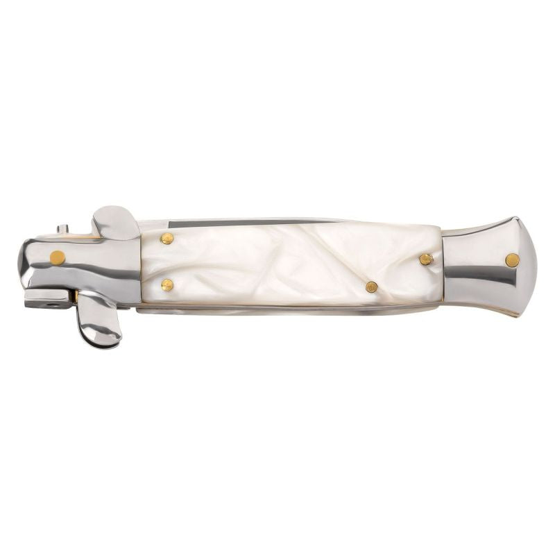 Briceag Springmesser Alb Herbertz - Oțel 420, Button Lock