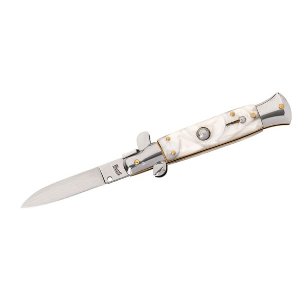 Briceag Springmesser Alb Herbertz - Oțel 420, Button Lock