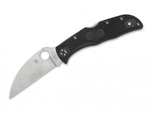 Briceag Spyderco Endela Lightweight Plainedge Wharncliffe Black