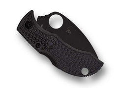 Briceag Spyderco Manbug Wharncliffe Lightweight All Black – Cuțit EDC Ultra Compact VG-10
