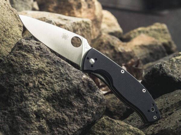 Briceag Spyderco Tenacious Satin Plain