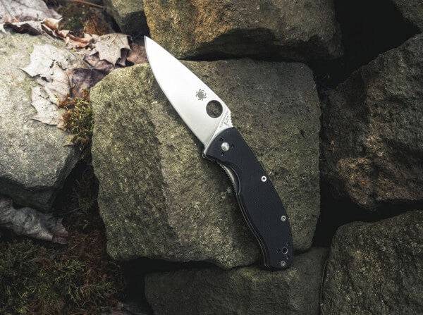 Briceag Spyderco Tenacious Satin Plain