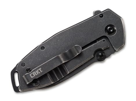 Briceag Squid Assisted Black CRKT- Lama Assisted, Maner Ergonomic