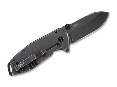 Briceag Squid Assisted Black CRKT- Lama Assisted, Maner Ergonomic
