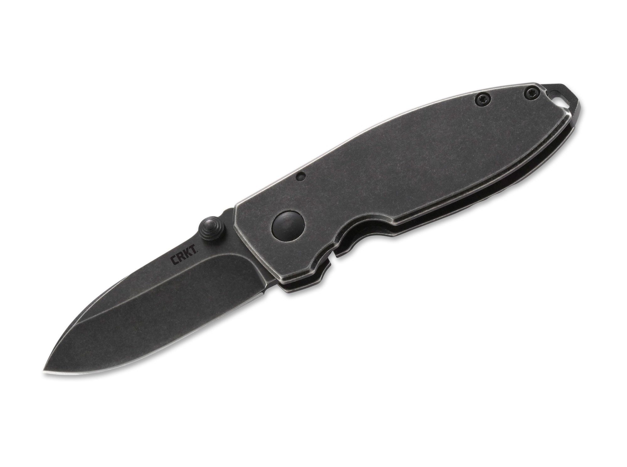Briceag Squid Black CRKT- Design Compact, Blocare Framelock