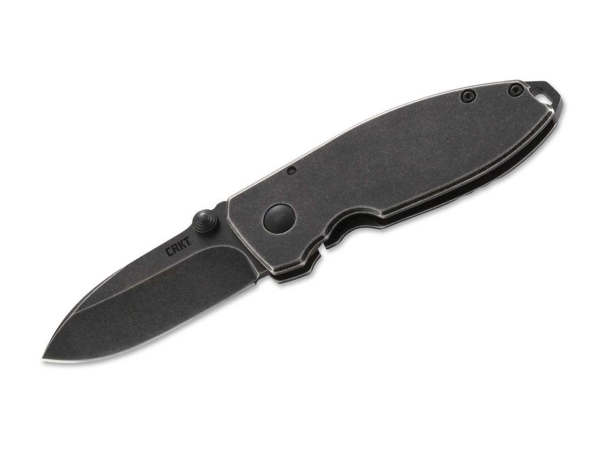 Briceag Squid Black CRKT- Design Compact, Blocare Framelock