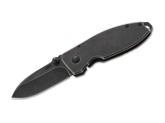 Briceag Squid Black CRKT- Design Compact, Blocare Framelock