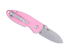 Briceag Squid Button Lock G10 Pink CRKT- Inchidere Button Lock, Maner G10 Roz