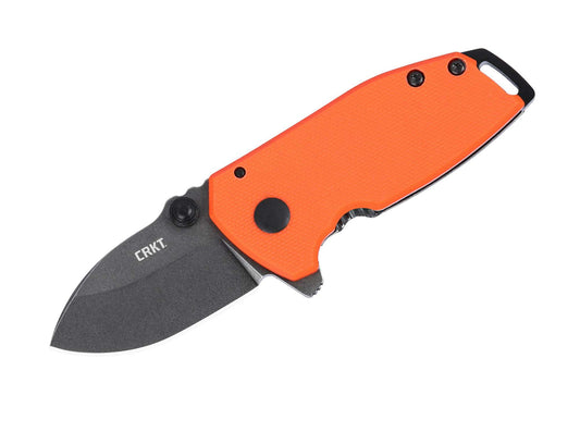 Briceag Squid Compact G10 Orange CRKT- Maner G10 Portocaliu, Lama D2