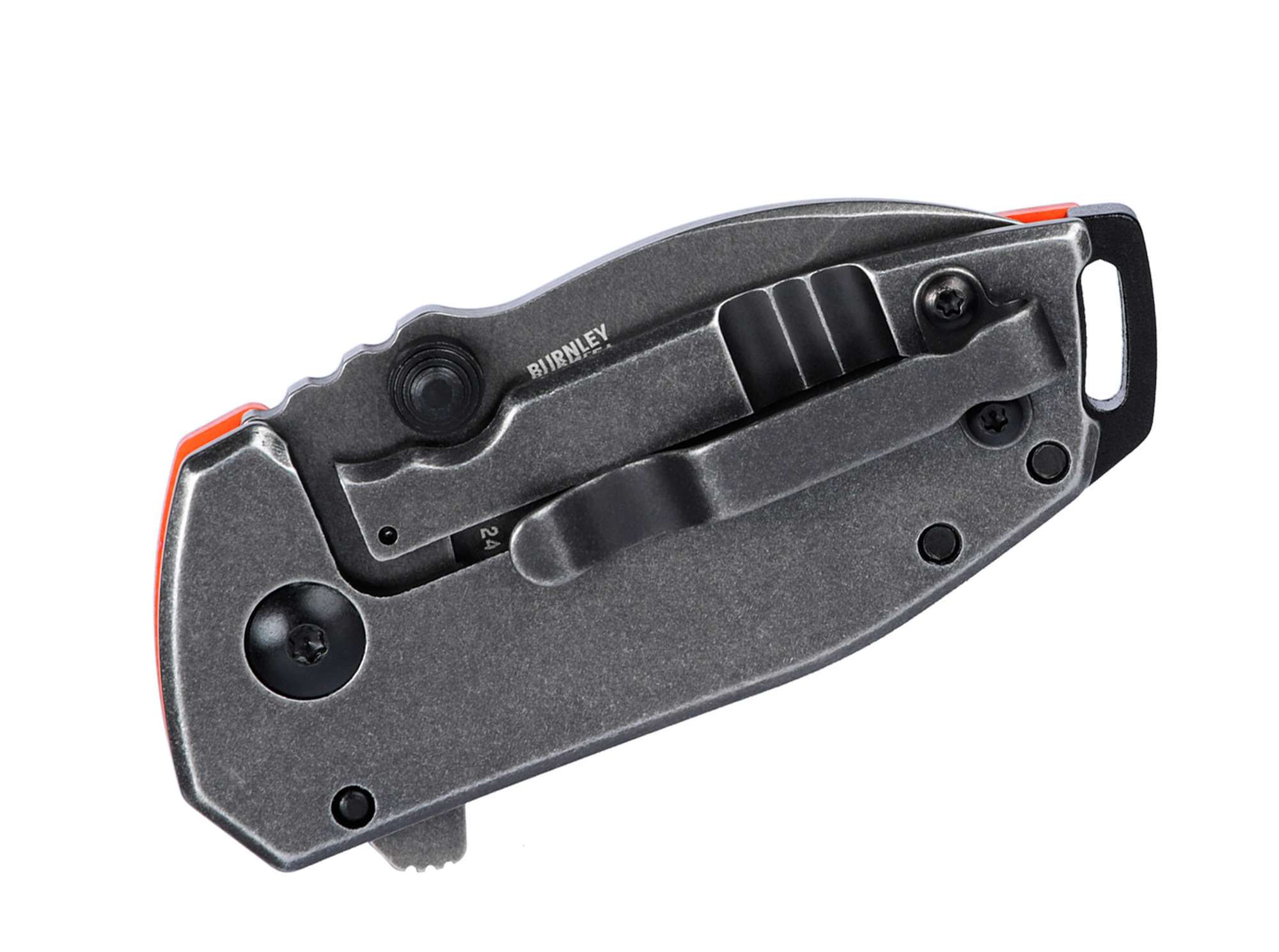 Briceag Squid Compact G10 Orange CRKT- Maner G10 Portocaliu, Lama D2