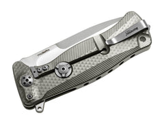 Briceag SR22 Titan Grey LionSteel- Maner Titan, Otel Sleipner