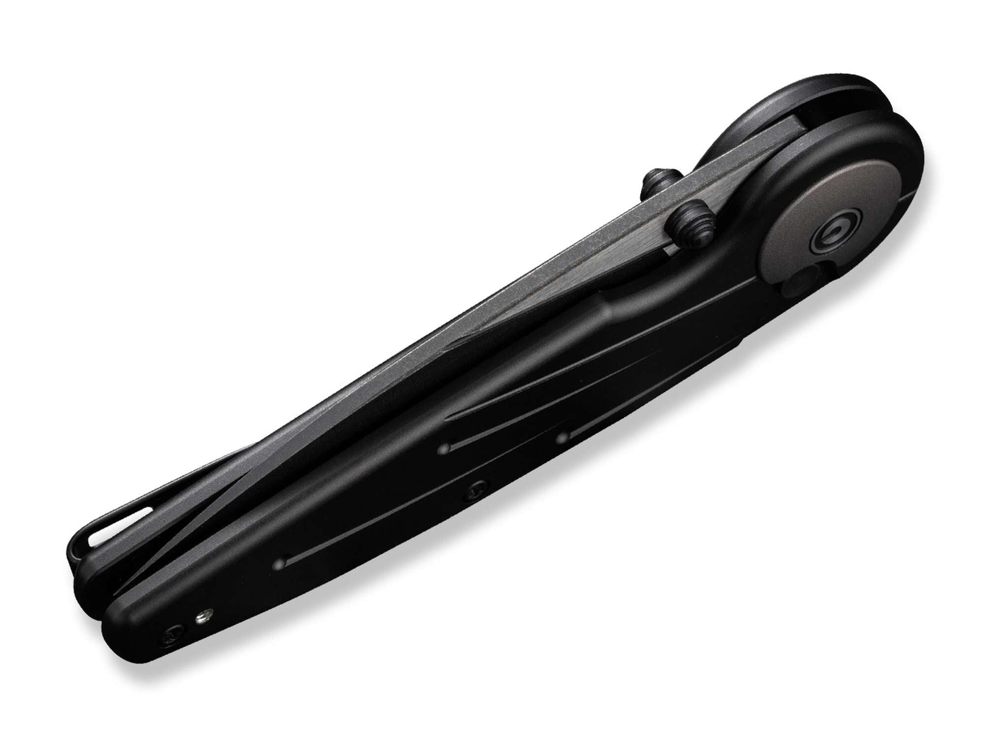 Briceag Starflare Aluminum Black CIVIVI- Lama Nitro-V, Blocare Button Lock