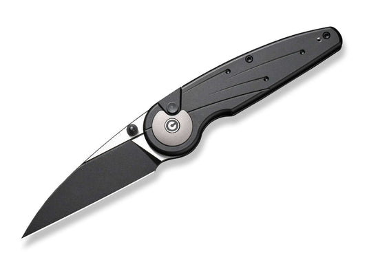 Briceag Starflare Aluminum Black CIVIVI- Lama Nitro-V, Blocare Button Lock