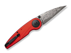 Briceag Starflare Aluminum Red Damascus CIVIVI- EDC, Lama Damascus