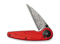 Briceag Starflare Aluminum Red Damascus CIVIVI- EDC, Lama Damascus