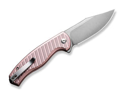 Briceag Stormhowl Aluminum Milled Light Pink CIVIVI- Lama Nitro-V, Sistem Button Lock