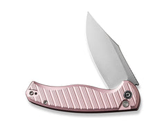 Briceag Stormhowl Aluminum Milled Light Pink CIVIVI- Lama Nitro-V, Sistem Button Lock