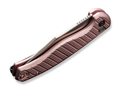Briceag Stormhowl Aluminum Milled Light Pink CIVIVI- Lama Nitro-V, Sistem Button Lock