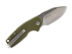 Briceag Stout SJ OD G10 Stonewash SOG- Lama CRYO D2, Maner G10 Verde