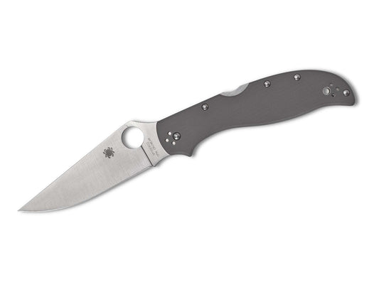 Briceag Stretch 2 XL Spyderco- Maner G10 Gri, Lama CPM CruWear
