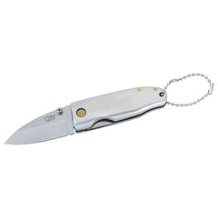 Briceag Stubby-Mini-Messer Argintiu CJH - Oțel Inoxidabil, Linerlock