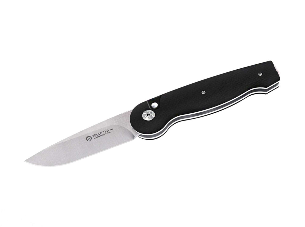 Briceag Summit G10 Black Maserin- Lama CPM MagnaCut, Maner G10 Negru