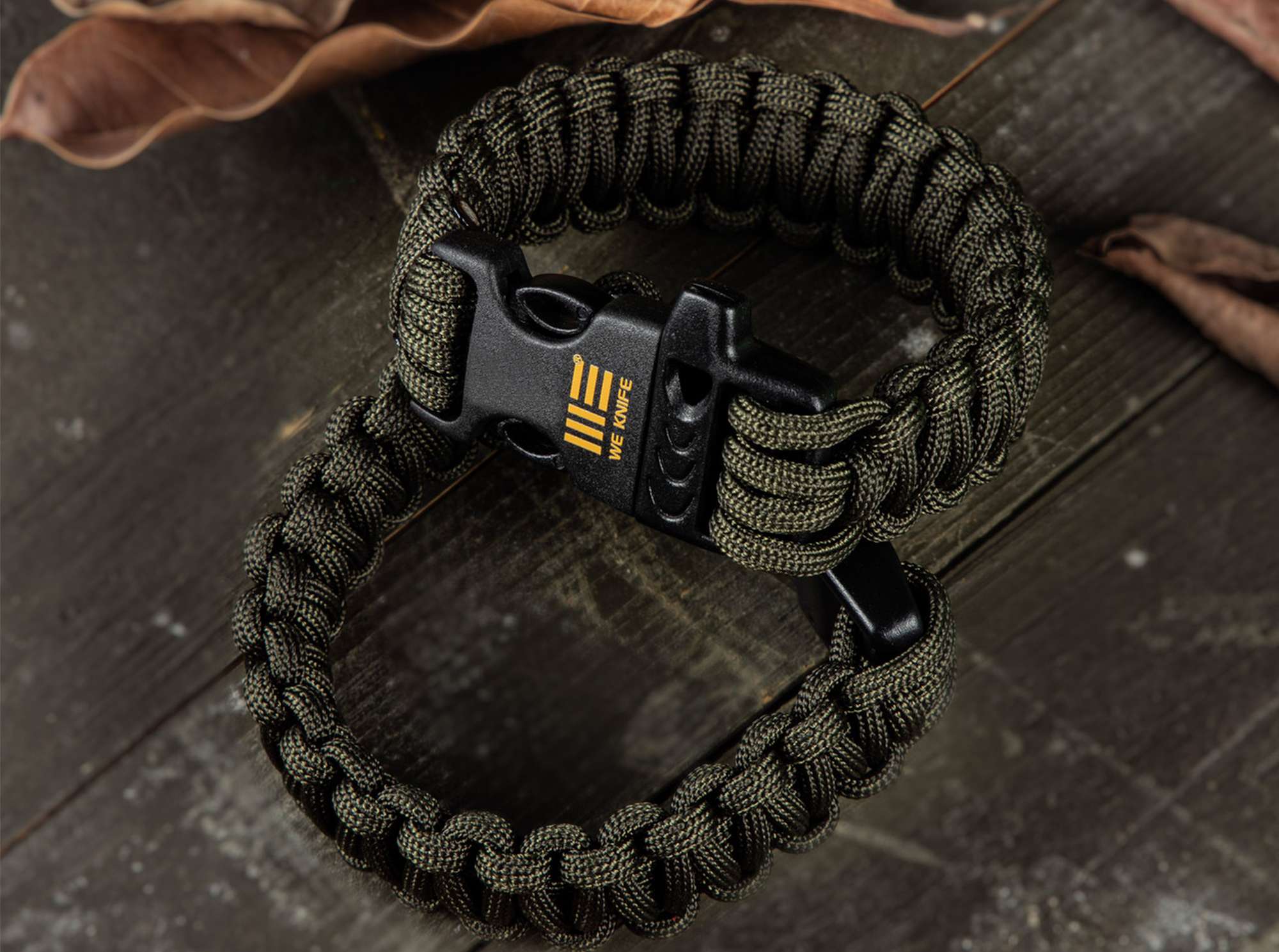 Briceag Survival Bracelet WE Knife- Paracord multifunctional, Fluier de urgenta