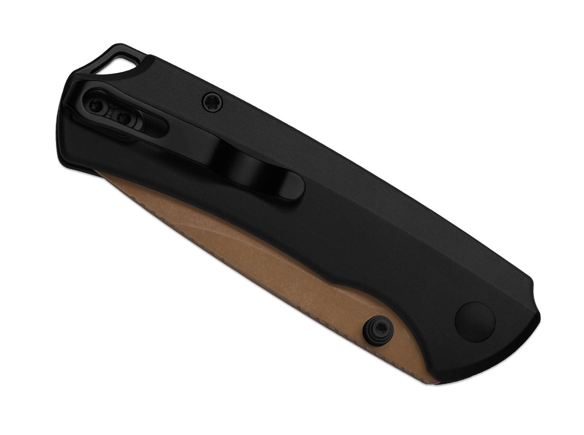Briceag T1 BD Elmax Black Ti Sunset Metal PVD Kizer- Materiale Premium, Finisaj Distinctiv