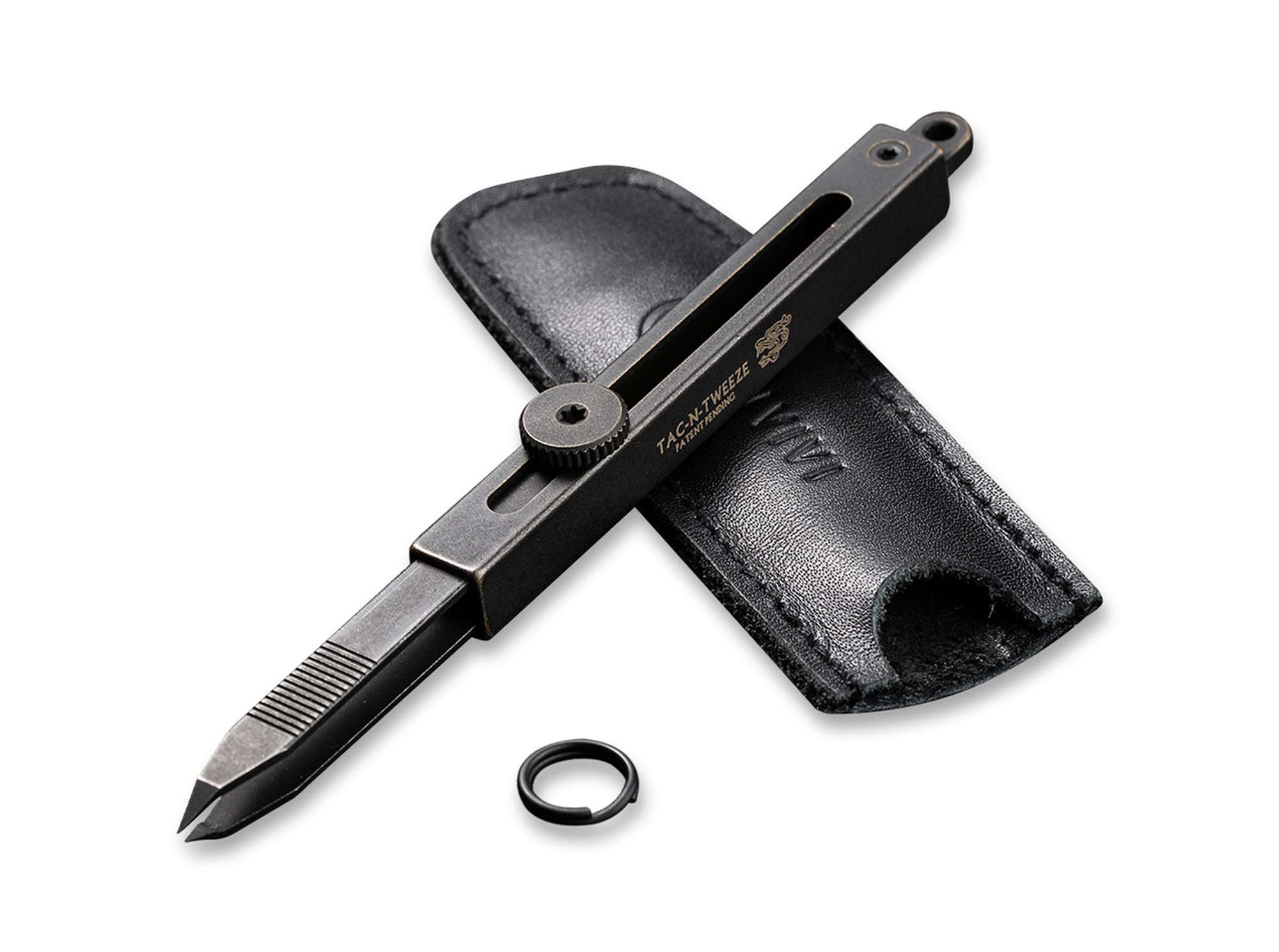 Briceag Tac-N-Tweeze Black CIVIVI- Pinceta Integrata, Fixare Precisa