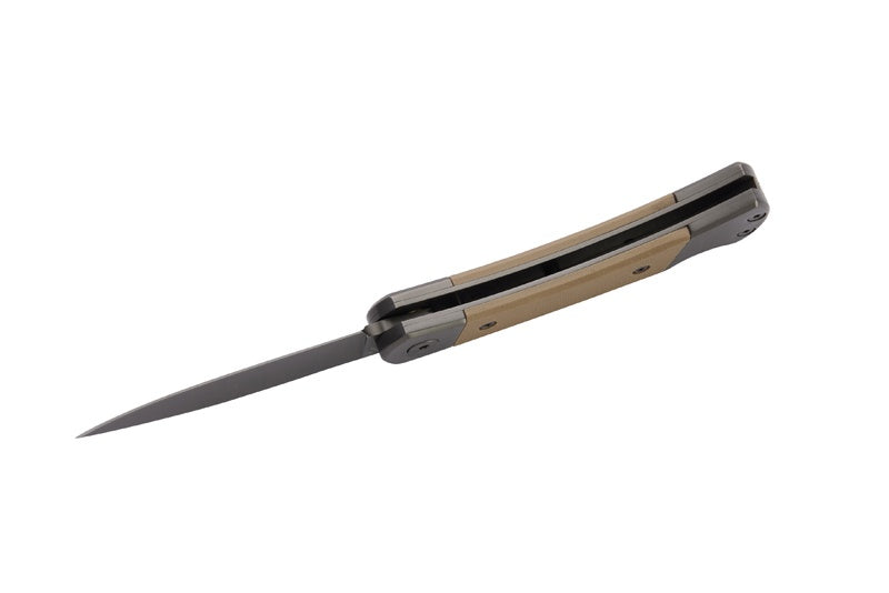 Briceag Tacti Grey D2 Small Sand Herbertz - Oțel D2, Mâner Plastic