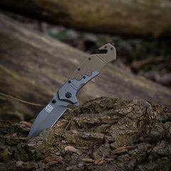 Briceag Tactic Commander #9240 Gri Titanium - Pregătit Pentru Orice Provocare