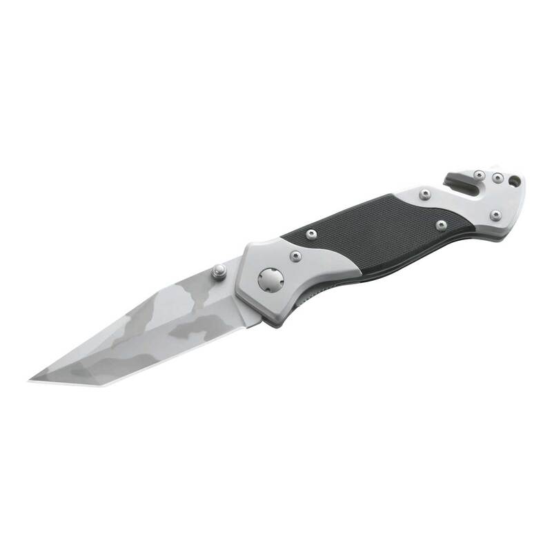 Briceag Tactic Tanto Negru Herbertz - Oțel 440A, Linerlock G-10