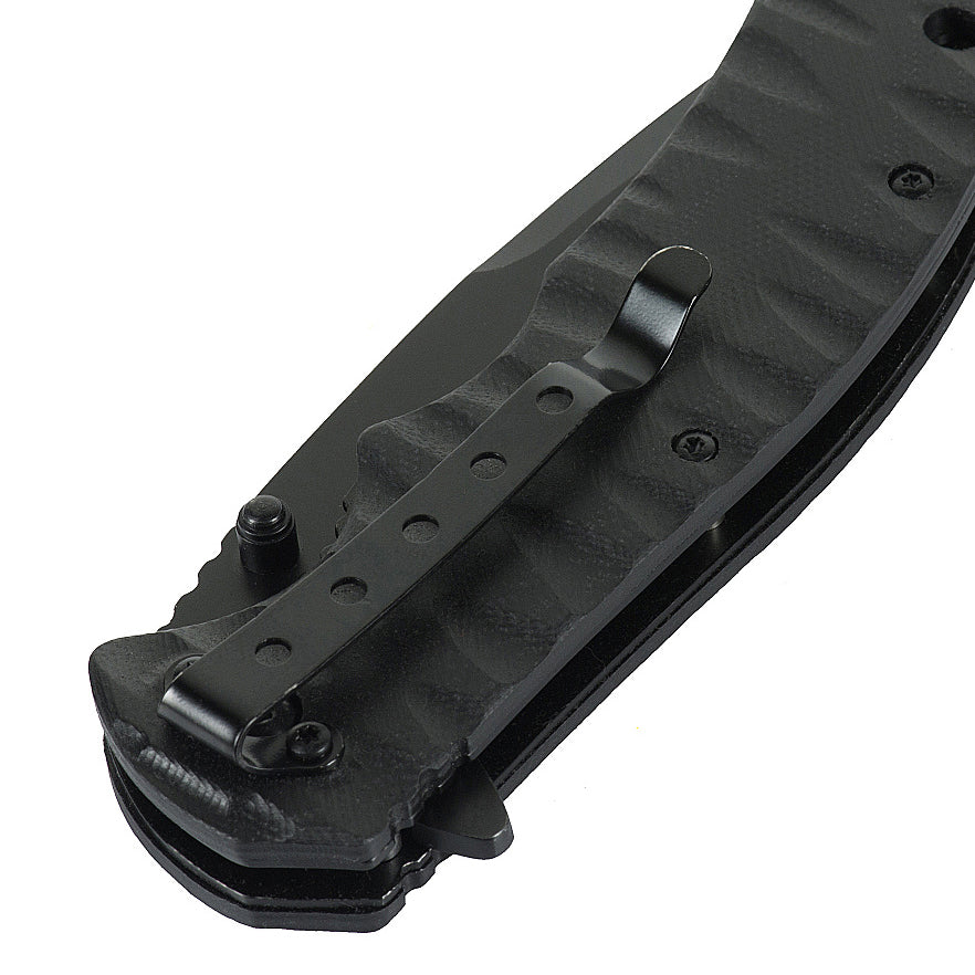 Briceag Tactic Type 4 M-Tac - Negru, EDC Robust și Versatil