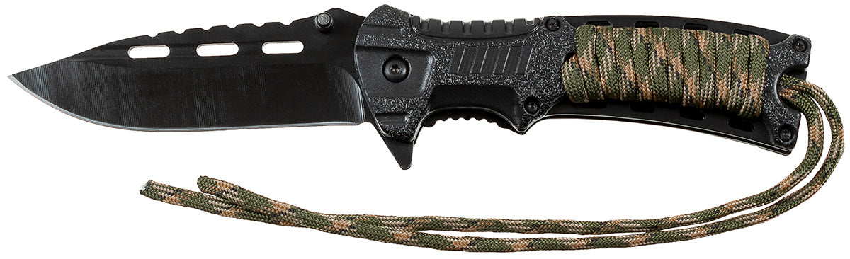 Briceag Tactical "Camorope" Negru FoxOutdoor - Amnar, Linerlock