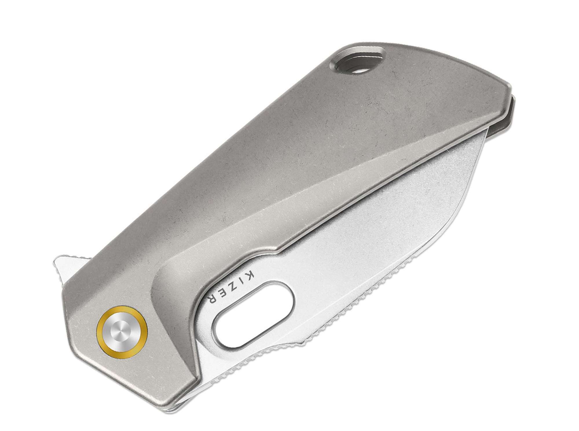 Briceag Takahe S35VN Ti Kizer- Lama S35VN, Maner Titan