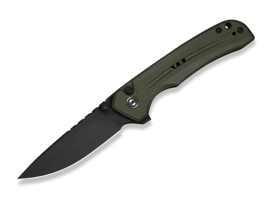 Briceag Tarask Nitro-V OD Green G10 Black Stonewash CIVIVI- Lama Nitro-V, Maner G10