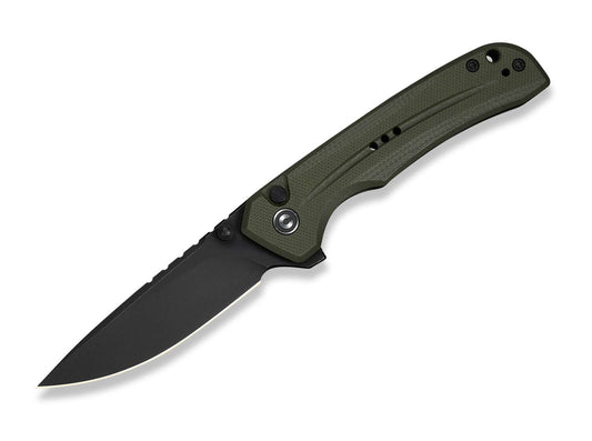 Briceag Tarask Nitro-V OD Green G10 Black Stonewash CIVIVI- Lama Nitro-V, Maner G10