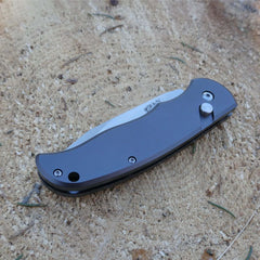 Briceag Taschenmesser Aluminium Herbertz Selektion - Oțel 440A, Button Lock