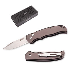 Briceag Taschenmesser Aluminium Herbertz Selektion - Oțel 440A, Button Lock