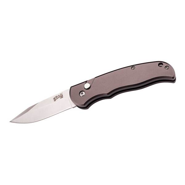 Briceag Taschenmesser Aluminium Herbertz Selektion - Oțel 440A, Button Lock