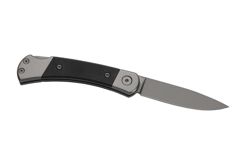 Briceag Taschenmesser Grey D2 Herbertz - Oțel D2, Acoperire Titan, Pliabil