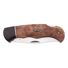 Briceag Taschenmesser Herbertz - Oțel 420, Mâner Rădăcină Lemn, Backlock