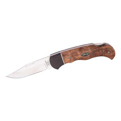 Briceag Taschenmesser Herbertz - Oțel 420, Mâner Rădăcină Lemn, Backlock