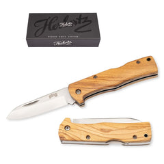 Briceag Taschenmesser Herbertz Selektion - Oțel 440A, Mâner Olivenholz, Backlock