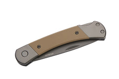 Briceag Taschenmesser Titanbeschichtung Grey D2 Herbertz - Oțel D2, Lamă Pliabilă