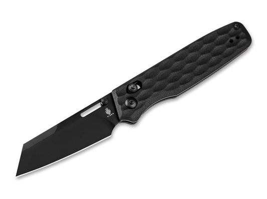 Briceag Task 154CM G10 All Black Kizer- Lama Sheepfoot 154CM, Maner G10 Negru