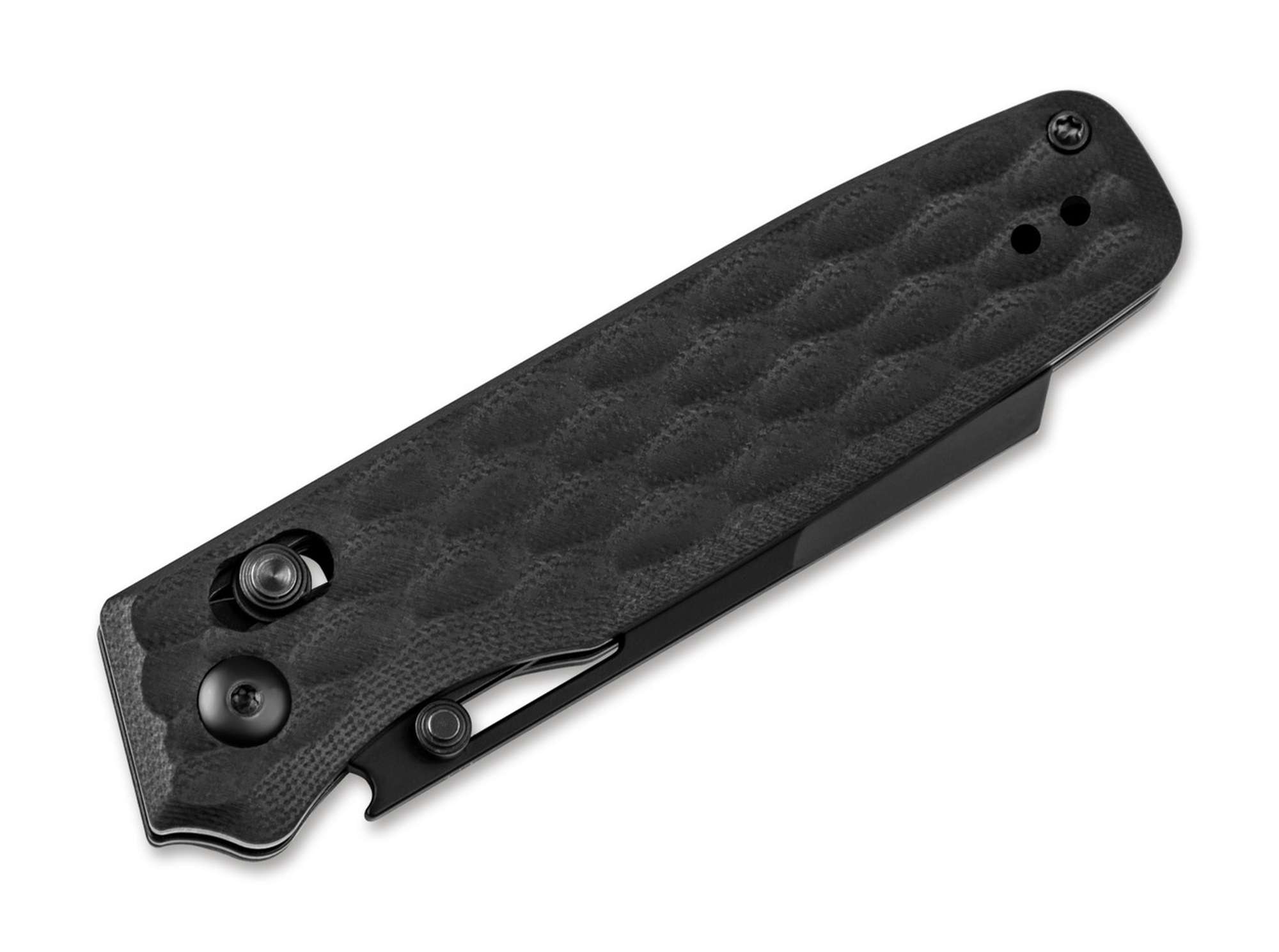 Briceag Task 154CM G10 All Black Kizer- Lama Sheepfoot 154CM, Maner G10 Negru